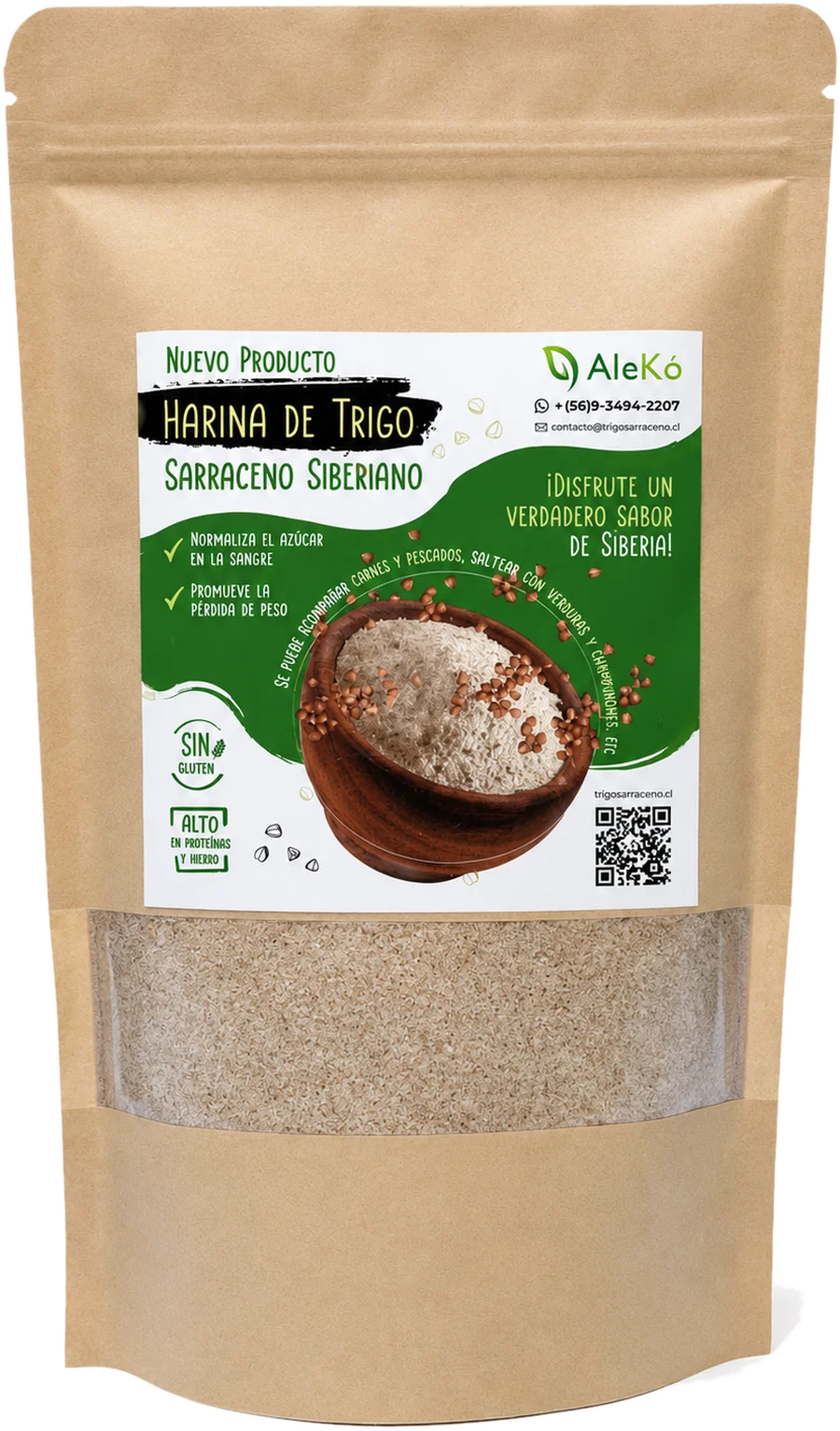 Harina de trigo sarraceno