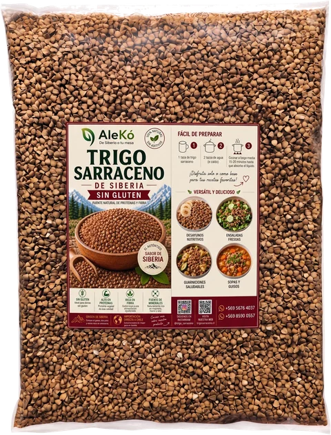 Trigo sarraceno en grano